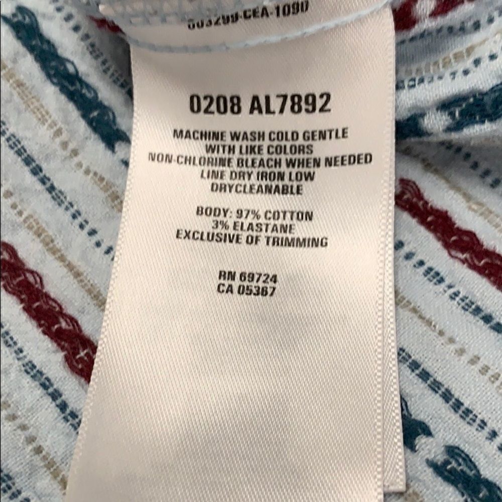 Columbia long sleeve button up top cotton blend - Picture 8 of 8
